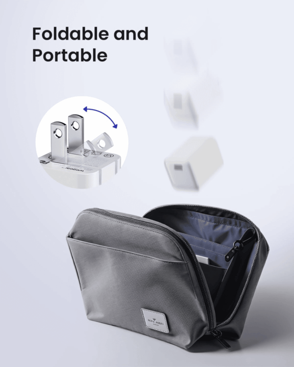30W Fast Wall Charger, USB C Charge Block with Gan III Tech, PD3.0 PPS Foldable Charger for Iphone 16/15 and More Series, Galaxy, Ipad, Compatible with Magsafe (1 Pack) - Image 4
