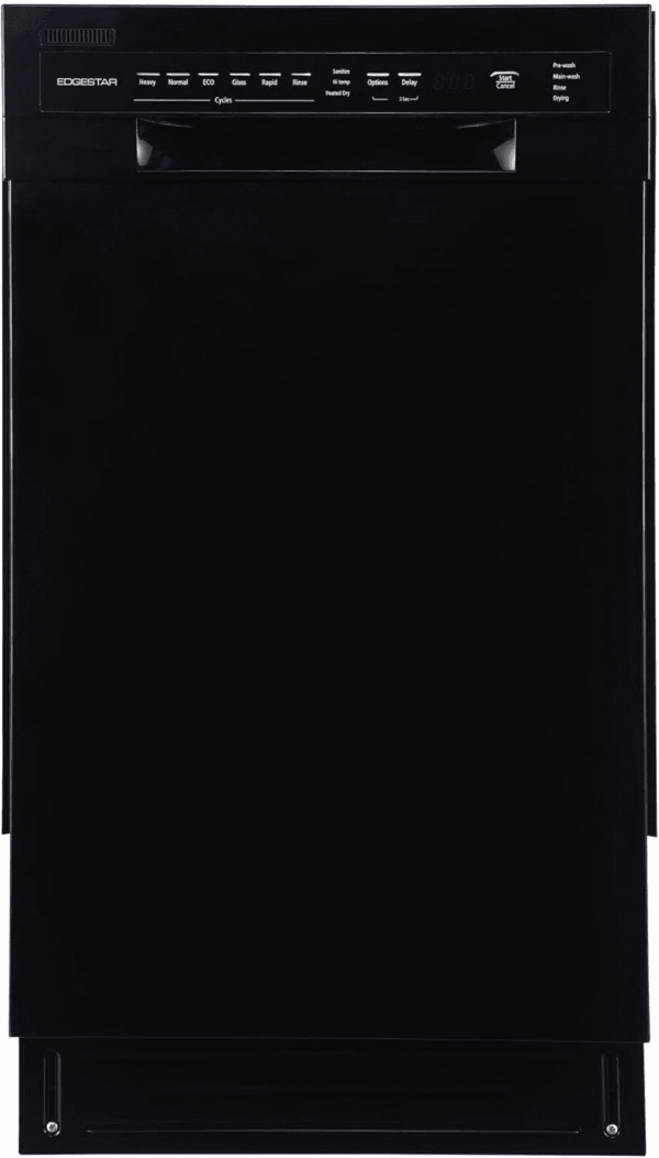 BIDW1802BL 18 Inch Wide 8 Place Setting Built-In Dishwasher