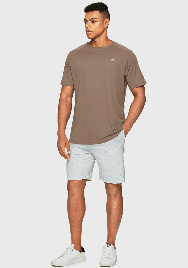 Men'S Dry Fit Short Sleeve T-Shirt Crewneck Lightweight Tee Shirts for Men Workout Athletic Casual - Image 6