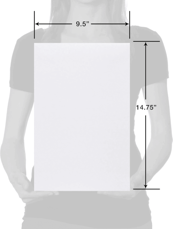 White Valentines Day Gift Boxes with Lids, 3 Medium and 2 Large (5-Count) - Image 2
