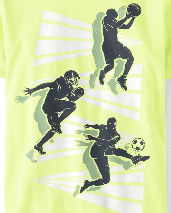 Boys' Sports Short Sleeve Graphic T-Shirts, Multipack - Image 4