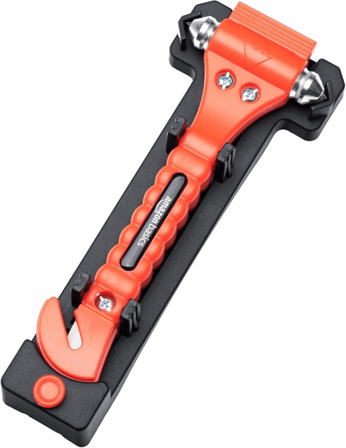 Emergency Seat Belt Cutter and Window Hammer Tool, Car Accessories, 2 Pack, - Image 4