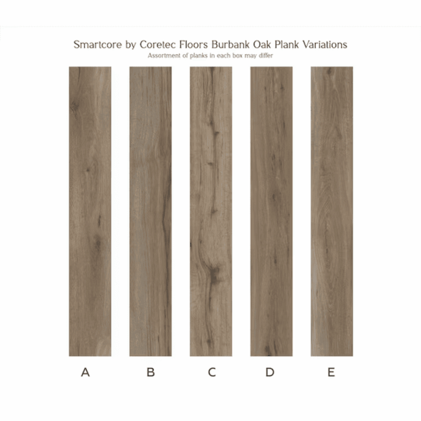 by Coretec Floors Burbank Oak Brown Wood Look 20-Mil X 7-In W X 48-In L Waterproof and Water Resistant Interlocking Luxury Vinyl Plank Flooring ( 16.54-Sq Ft Carton ) - Image 3