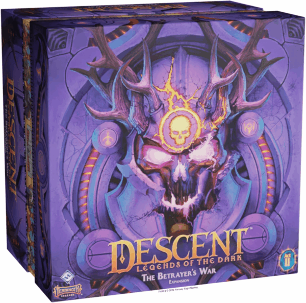 Descent Legends of the Dark Board Game the Betrayer'S War Expansion - Fantasy RPG Strategy Game, Cooperative Game, Ages 14+, 1-4 Players, 3-4 Hour Playtime, Made by