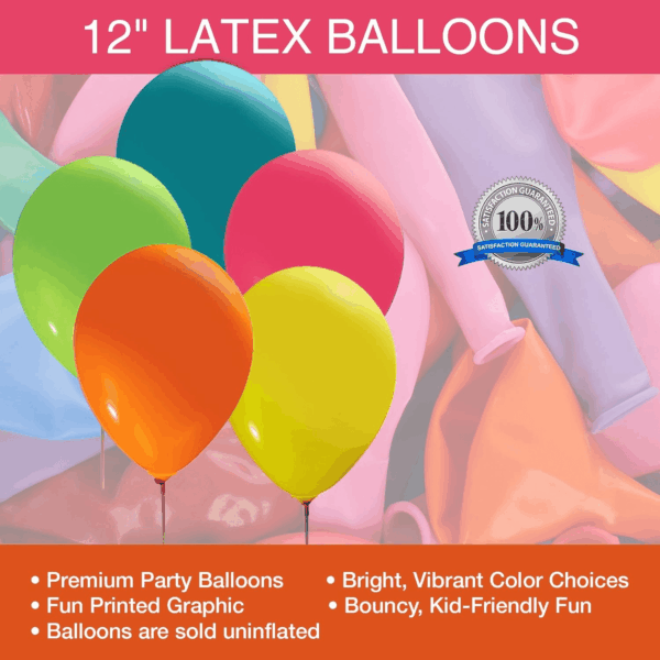 Caduceus, Medecine, Doctor Balloons - 12 Inch Latex - 2 Sided Print (16 Pieces) for Event Use - Fill with Air or Helium - Image 5