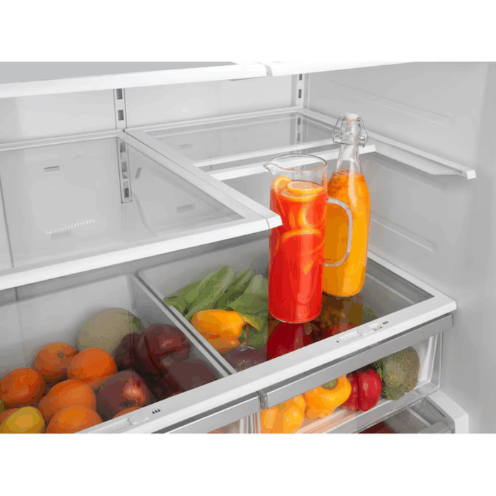 Pureflat Standard-Depth 26.6-Cu Ft 3 -Door French Door Refrigerator with Ice Maker with Water Dispenser ( Fingerprint Resistant Stainless Steel ) ENERGY STAR Certified - Image 14