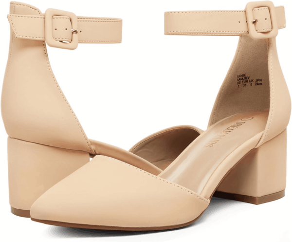 Women'S Low Heel Pump Shoes - Image 5