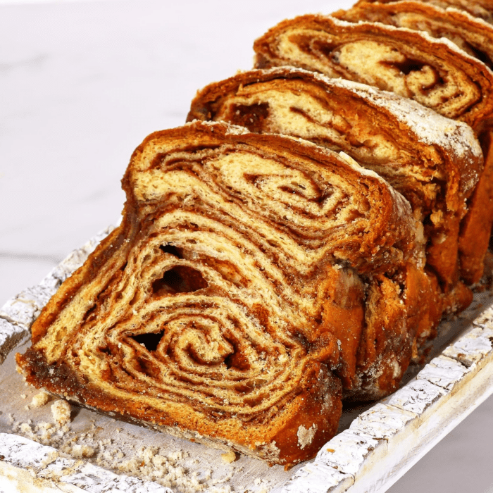 Cinnamon Bread | Babka Cinnamon Cake | Traditional Babka Bread | Kosher & Nut Free | Baked Fresh Daily | 16 Oz, Stern’S Bakery - Image 5