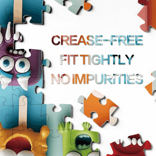 Funny Popsicle Puzzles for Adults 1000 Pieces, Colorful Art Ice Cream Jigsaw Puzzle, Summer Food Impossible Challenging Puzzles - Image 3