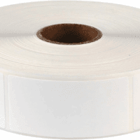 1000 Pcs Blank Removable Freezer Labels Water Oil Resistant for Food Containers Jars Pantry Organization (Each Measures 1” X 2”)