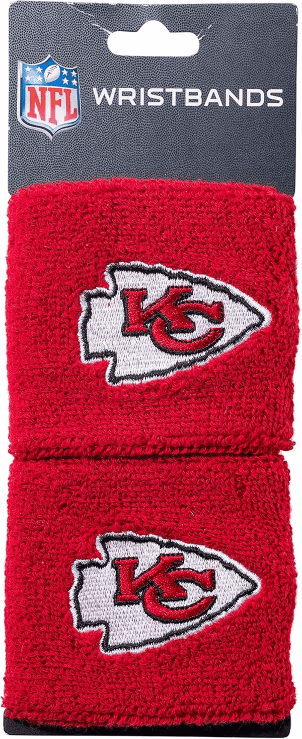 NFL Team Logo Wristbands - Pair of Youth Wristbands for Costumes and Uniforms - Image 6