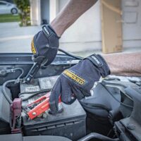 General Utility Work Gloves GUG, All-Purpose, Performance Fit, Durable, Machine Washable (1 Pair) Black - Image 6