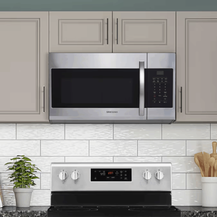 1.7-Cu Ft 29.9-In Over-The-Range Microwave ( Fingerprint Resistant Stainless Steel ) - Image 3