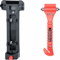 Emergency Seat Belt Cutter and Window Hammer Tool, Car Accessories, 2 Pack, - Image 5