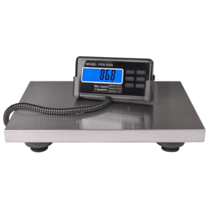 Large 440Lbs Shipping Scale, 15"X 12" Platform Heavy Duty Stainless Steel Platform for Postal Industrial Floor Business Office Home Warehouse Package Luggage