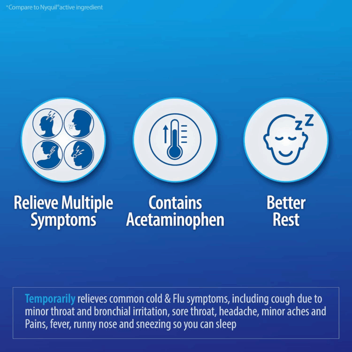 ® Nighttime | Cold & Flu Medicine | Powerful Multi-Symptom Daytime and Nighttime Relief (20 Softgels) (20 Softgels) - Image 5