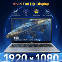 15.6-Fhd-Laptop Student-Laptop, 16GB RAM 1TB SSD, Intel Pentium Quad-Core N100 Processor (Up to 3.4Ghz) Backlit Keyboard Fingerprint Wifi 6 BT5.2 Business-Laptop, 2 Years Warranty Windows 11 Laptop - Image 4