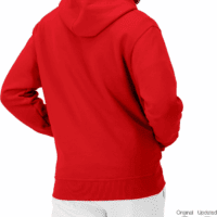 Men'S Powerblend Fleece Hoodie Sweatshirt with Script Logo (Regular and Big & Tall) - Image 2