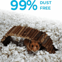 99% Dust-Free White Natural Paper Small Pet Bedding with Odor Control, 10L, White - Image 6