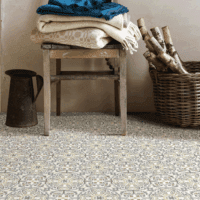 FP2947 Antico Peel & Stick Floor Tiles, Multicolor - Image 3