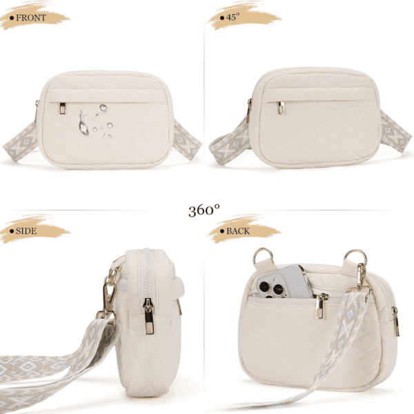 Small Crossbody Bags for Women Belt Bag Fanny Pack with Adjustable Strap - Image 5