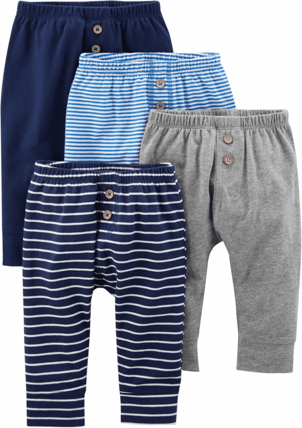 Unisex Babies' Pant, Pack of 4 - Image 2