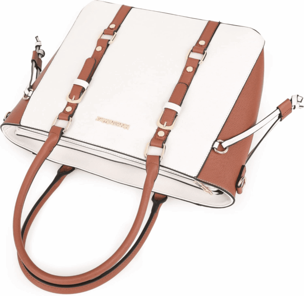 3PCS Purses for Women Tote Bag and Wallet Set Shoulder Satchel Handbags - Image 3