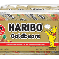 Goldbears, Gummi Candy, 22.8 Oz Tub (54 Packs) Assorted Flavors