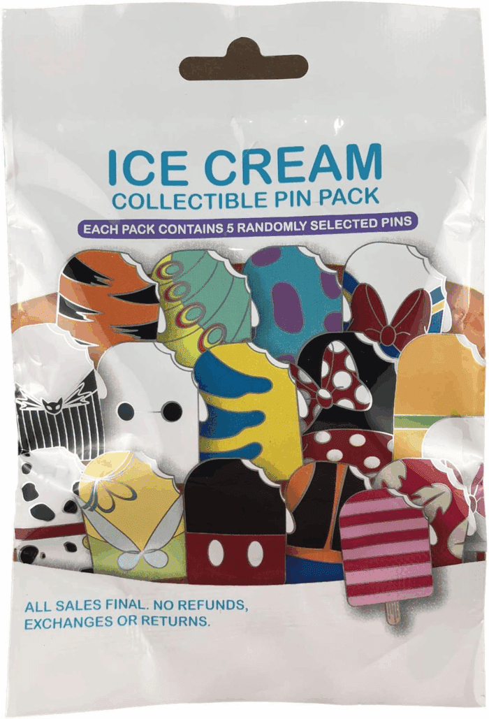 Disney Pin - Ice Cream Mystery Pin Pack