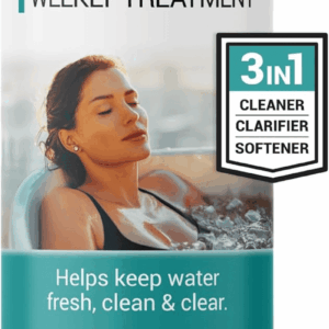 3In1 Weekly Cold Plunge Water Treatment - Cleaner, Clarifier, and Softener for Cold Plunge and Ice Bath - Water Stabilizer for Fresh, Crystal Clear Water - Made in USA (32Oz)