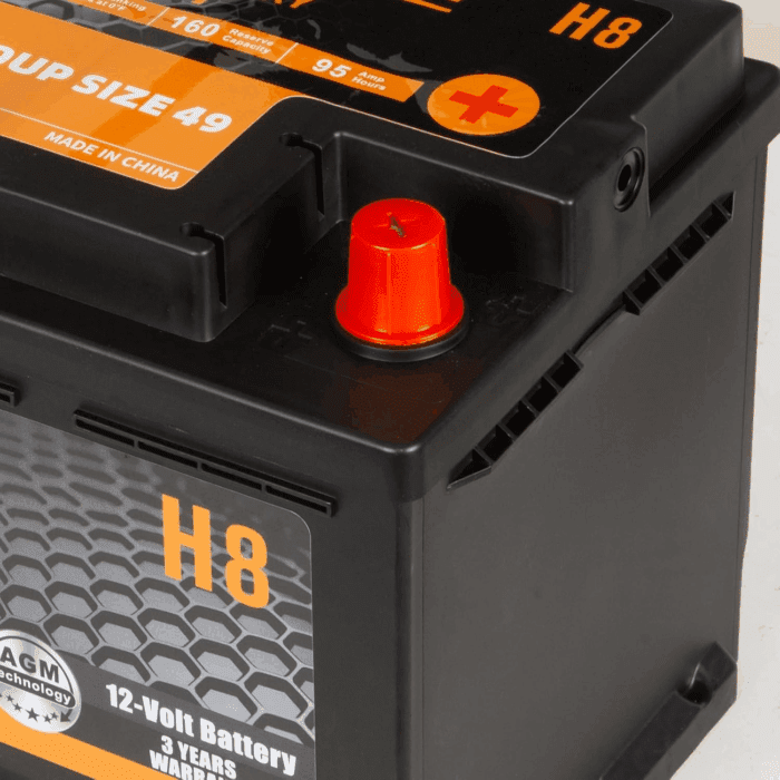 BCI Group 49 Car Battery, 12V 95Ah Size H8 Automotive Battery Premium Maintenance Free AGM Batteries, 900CCA, 160RC - Image 5
