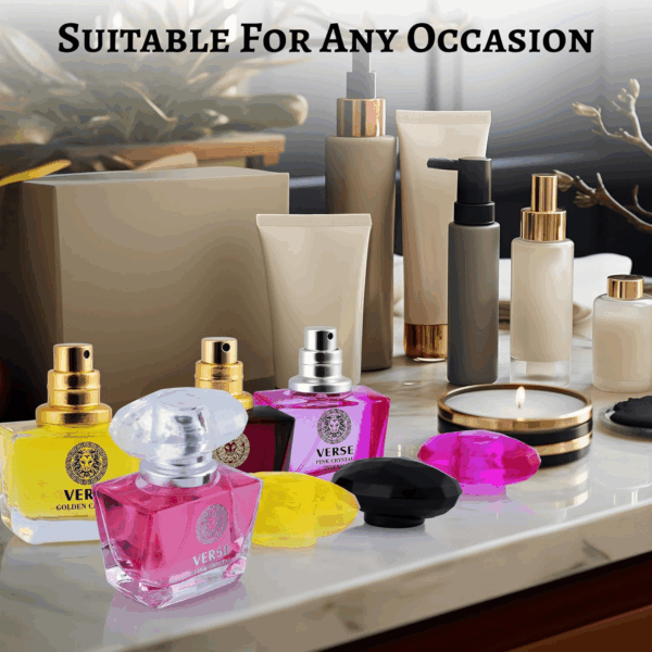 Verse 4-Piece Mini Fragrance Set for Women Light One - Refreshing Combinations of Floral, Fruity & Woody Scents -Ideal EDP Beauty Gift for Birthday, Anniversary Infinity Breeze - Image 8