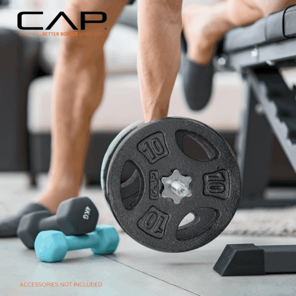 Standard 1-Inch Grip Weight Plates - Image 6