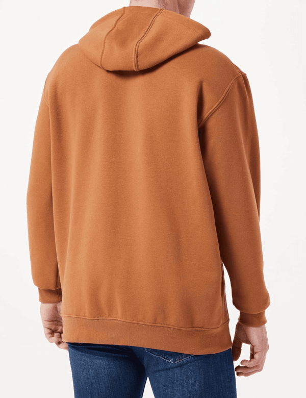 Men'S Loose Fit Midweight Logo Sleeve Graphic Sweatshirt - Image 4