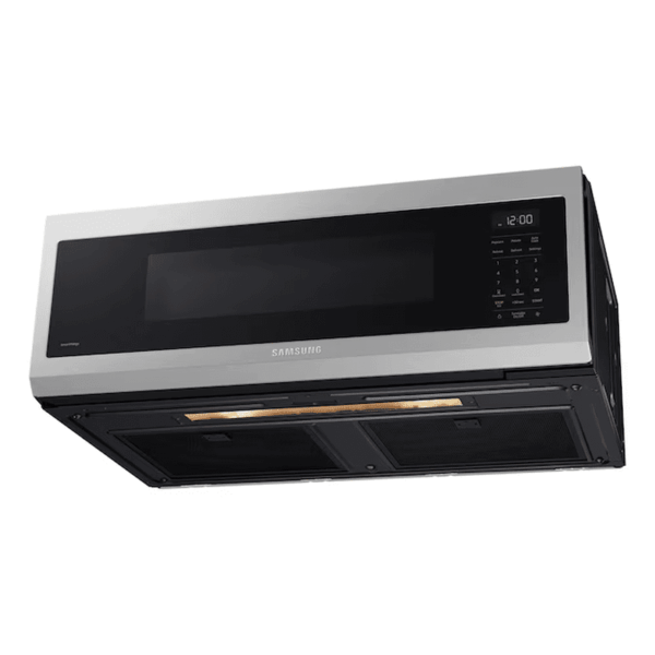 Smart SLIM 1.1-Cu Ft Low Profile 29.88-In Over-The-Range Microwave ( Fingerprint Resistant Stainless Steel ) - Image 7
