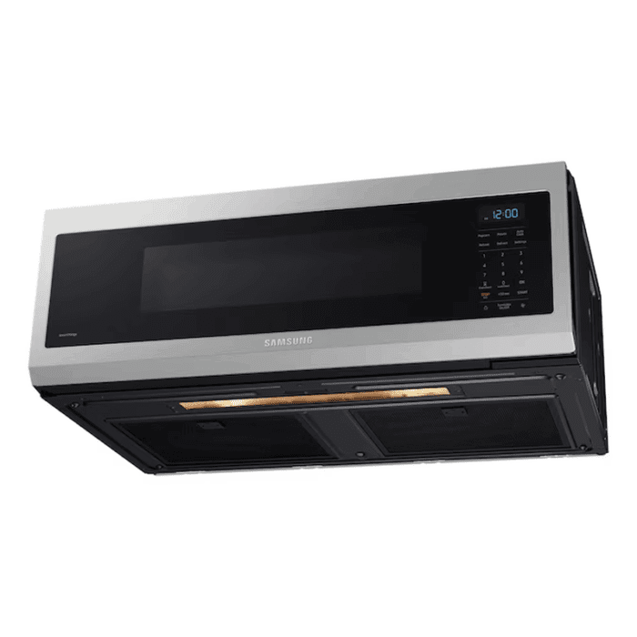 Smart SLIM 1.1-Cu Ft Low Profile 29.88-In Over-The-Range Microwave ( Fingerprint Resistant Stainless Steel ) - Image 7