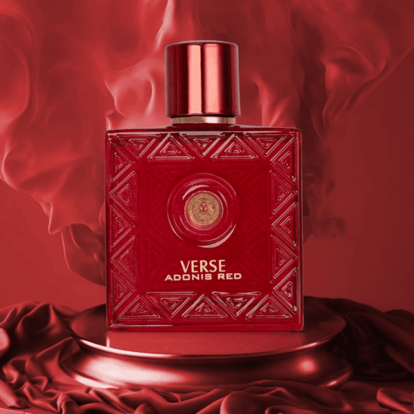 Verse Adonis Red for Men - 100Ml Eau De Parfum Spray - Fruity Warm & Floral Fragrance Smell Fresh All Day Long Lasting Includes  Carrying Pouch Gift for All Occasions - Image 7