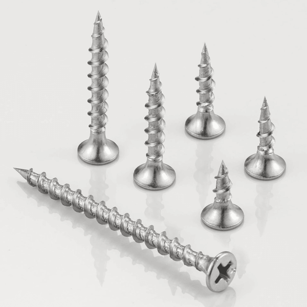 (420 Pcs)#6X3/4 410 Stainless Steel Fastener Drywall Screws-Phillips with Coarse Threaded Tip, Black, Suitable for Drywall Slate, Wood, Etc.(1 Pounds) - Image 2