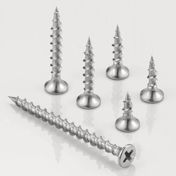 (420 Pcs)#6X3/4 410 Stainless Steel Fastener Drywall Screws-Phillips with Coarse Threaded Tip, Black, Suitable for Drywall Slate, Wood, Etc.(1 Pounds) - Image 2