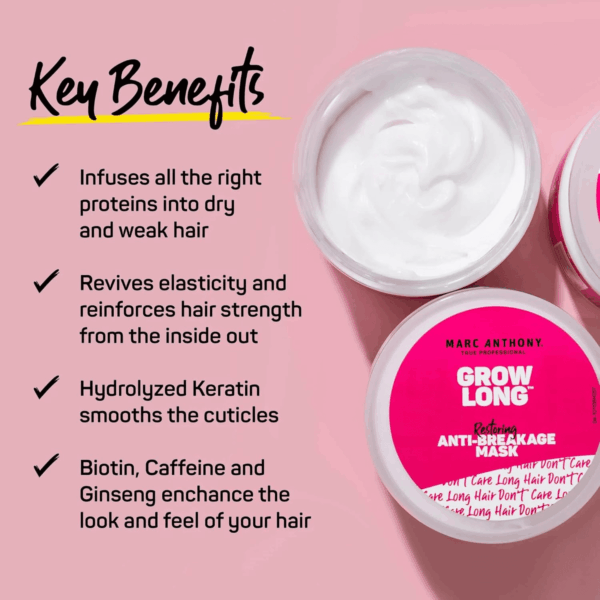 Grow Long Hair Anti-Breakage Mask, 10.4 OZ - Image 3