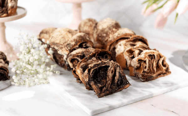 Cinnamon Bread | Babka Cinnamon Cake | Traditional Babka Bread | Kosher & Nut Free | Baked Fresh Daily | 16 Oz, Stern’S Bakery - Image 3