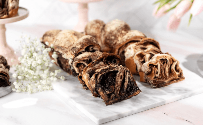 Cinnamon Bread | Babka Cinnamon Cake | Traditional Babka Bread | Kosher & Nut Free | Baked Fresh Daily | 16 Oz, Stern’S Bakery - Image 3