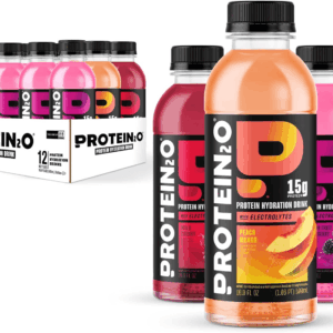 15G Whey Protein Isolate Hydration Drink, 350Mg of Electrolytes, Vitamins B5 & B6, Low Sugar, Flavor Fusion Variety Pack, 16.9 Oz Bottle (Pack of 12)