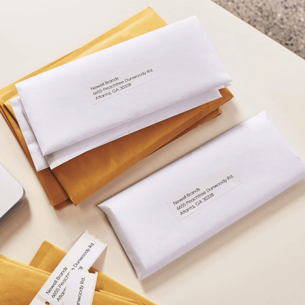 Authentic LW Mailing Address Labels for Labelwriter Label Printers, (1-1/8" X 3-1/2"), 3 Rolls of 350 (1050 Total) - Image 5