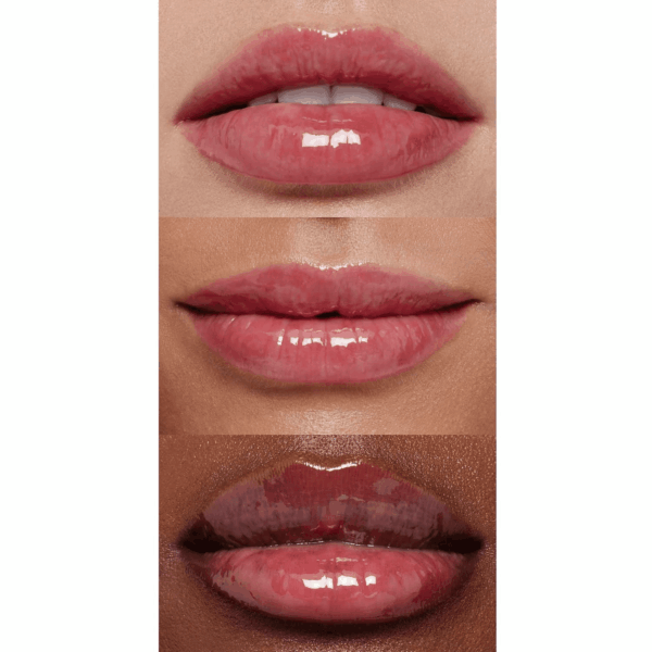 Glow Reviver Lip Oil, Nourishing Tinted Lip Oil for a High-Shine Finish, Infused with Jojoba Oil, Vegan & Cruelty-Free, Rose Envy - Image 3