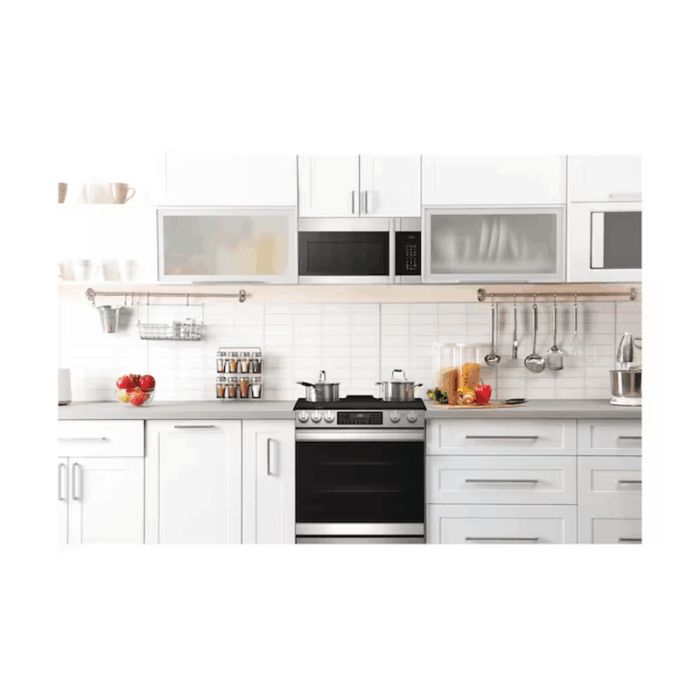 1.7-Cu Ft Low Profile 29.88-In Over-The-Range Microwave with Sensor Cooking ( Stainless Steel ) - Image 10
