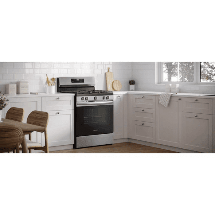 30-In 5 Burners 5.1-Cu Ft Freestanding Natural Gas Range ( Fingerprint Resistant Stainless Steel ) - Image 10