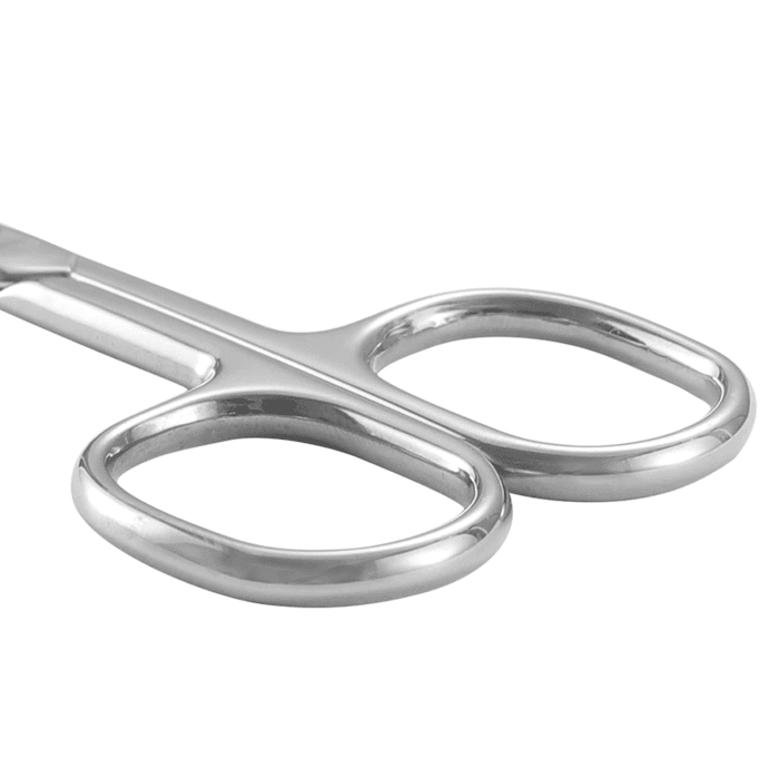 Premium Manicure Scissors Multi-Purpose Stainless Steel Cuticle Pedicure Beauty Grooming Kit for Nail, Eyebrow, Eyelash, Dry Skin Curved Blade 3.5 Inch - Image 4