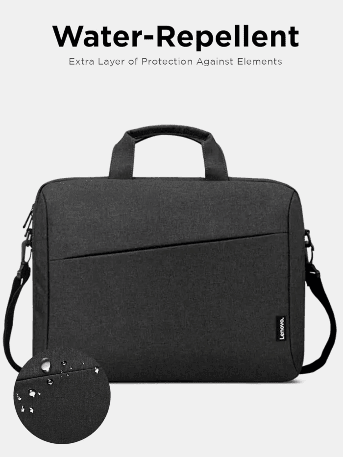 Laptop Bag T210, Messenger Shoulder Bag for Laptop or Tablet, Sleek, Durable & Water-Repellent Fabric - Image 6