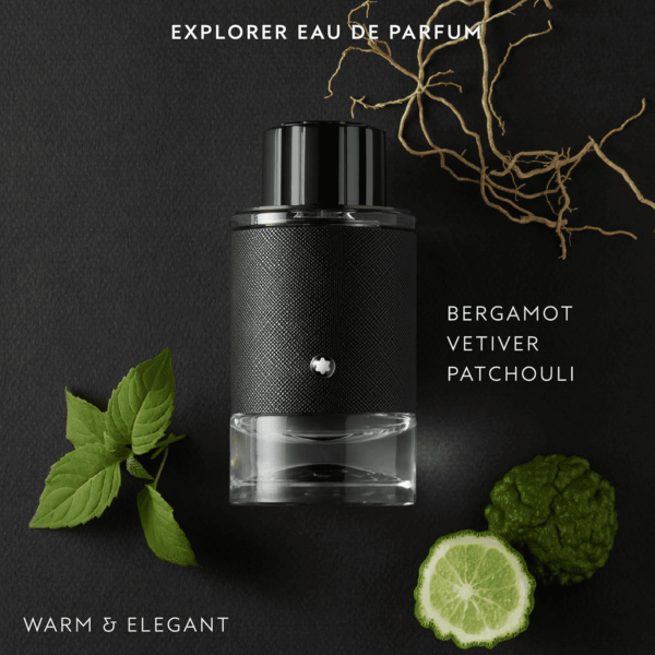 MONTBLANC Explorer Eau De Parfum - Long Lasting Fragrance with tes of Sage, Sandalwood & Patchouli - Woody & Aromatic - Image 3